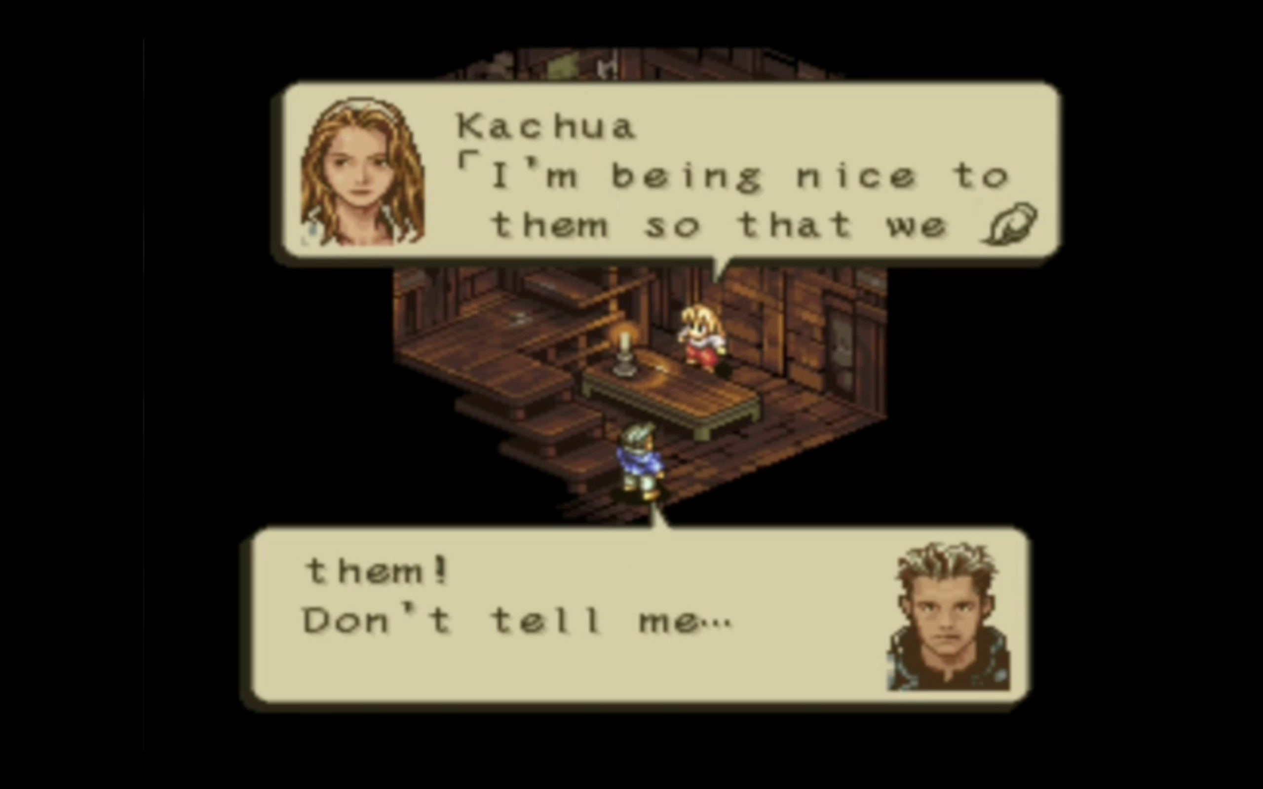 Characters in Tactics Ogre: Let Us Cling Together