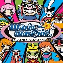 Wario Ware,Inc Mega Microgames Cover