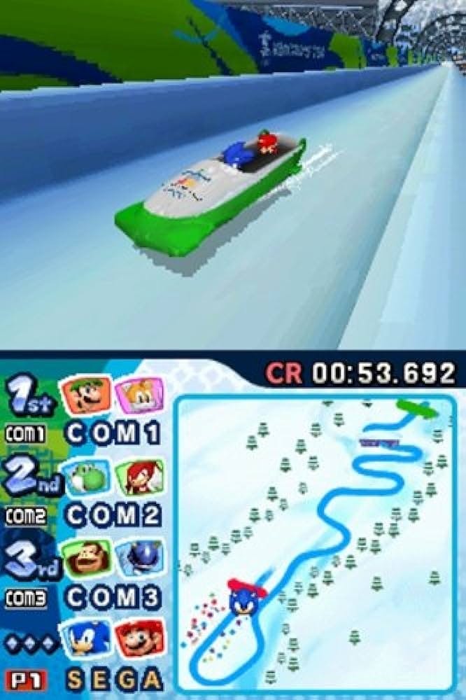 Stage in Mario & Sonic at the Olympic Winter Games