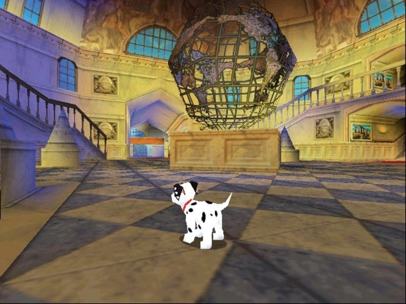 Puppy in Museum in Disney's 102 Dalmatians: Puppies to the Rescue