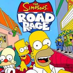 The Simpsons: Road Rage Cover