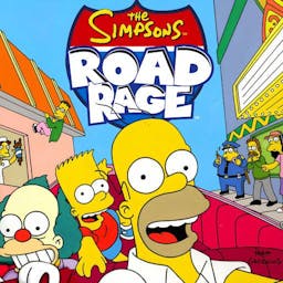 The Simpsons: Road Rage Cover
