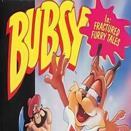 Bubsy in Fractured Furry Tales Cover