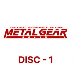 Metal Gear Solid (Disc 1)