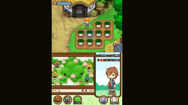 Harvest Moon DS: The Tale of Two Towns Gameplay Preview 2