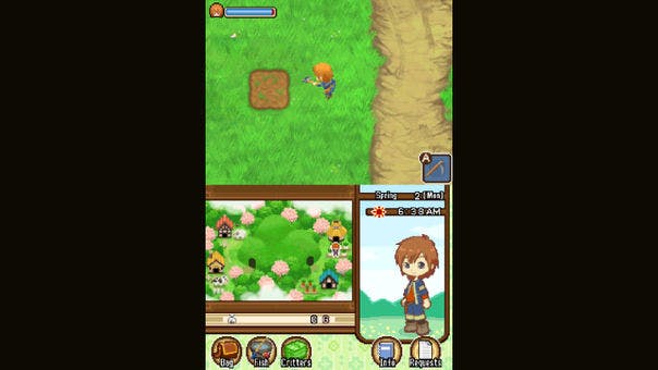 Harvest Moon DS: The Tale of Two Towns Gameplay Preview 1